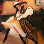 Russian Ballet - August Macke - part 1